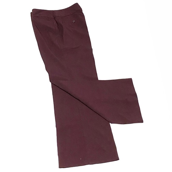 LOFT Curvy Mid-Rise Wide Leg Pants - Picture 5 of 10